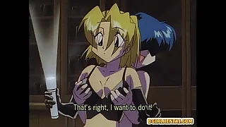 Bondage hentai hot sucking shemale gumshoe